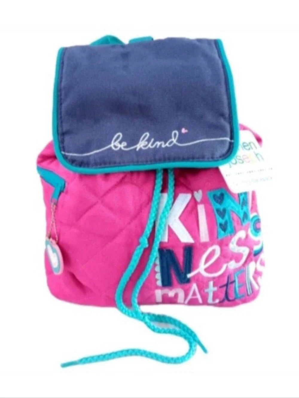 NWT Stephen Joseph Quilted Backpack | Kindness Matters